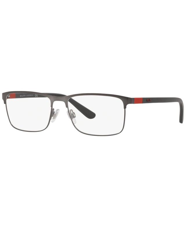 Polo Ralph Lauren PH1190 Mens Rectangle Eyeglasses - Dark Gunmetal Product Image