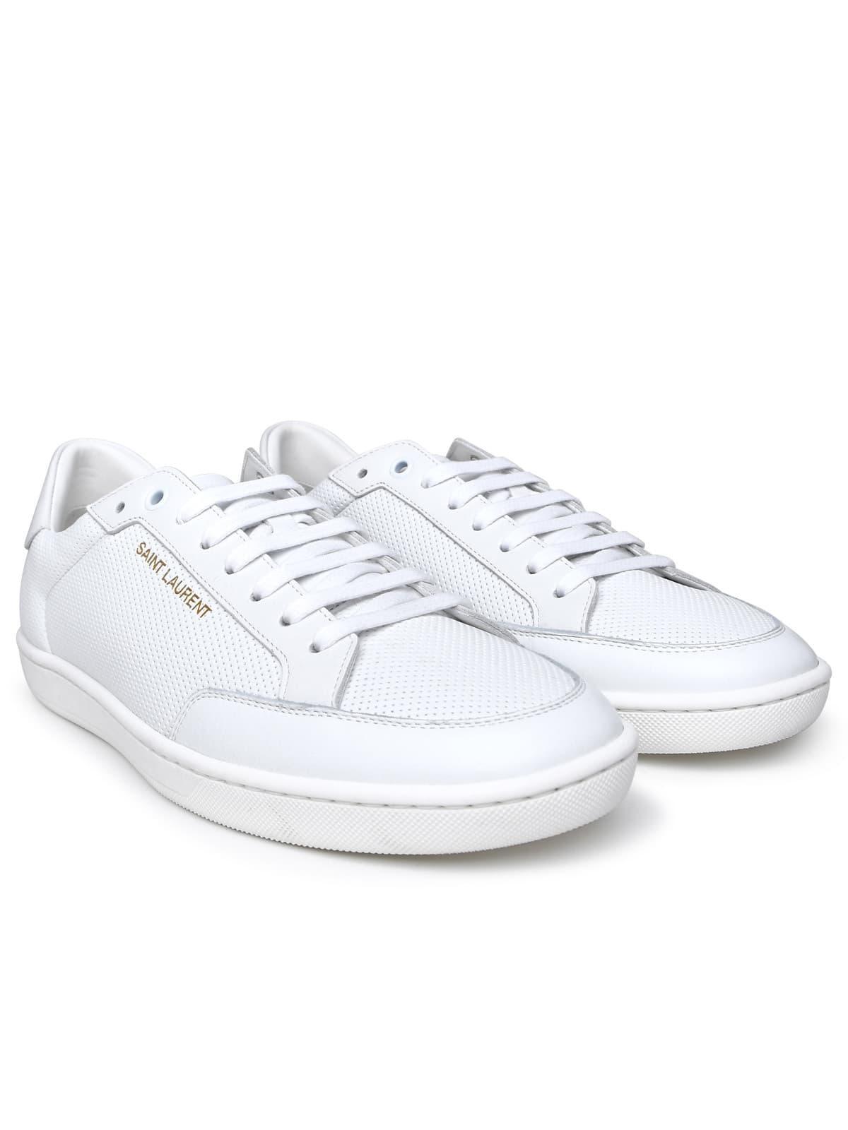 Court Sneakers In White Leather Product Image