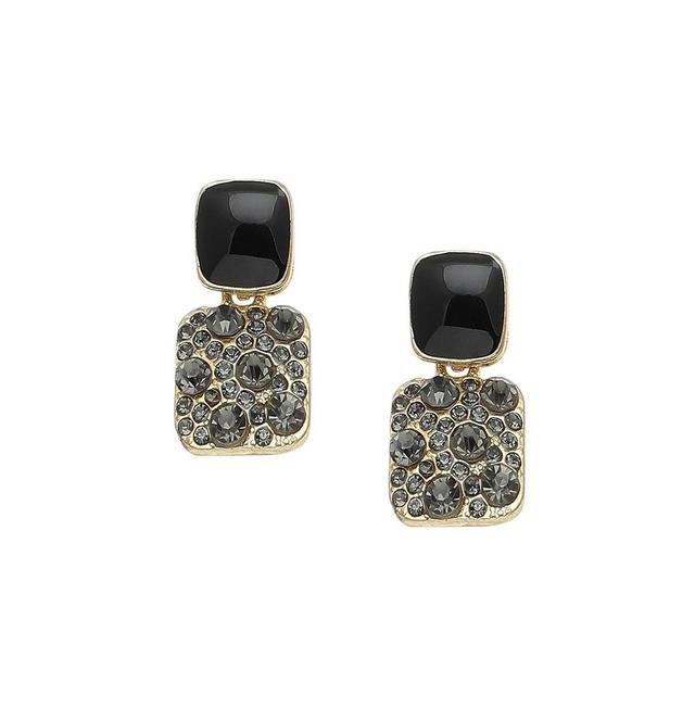 Sohi Womens Stone Drop Earrings Product Image