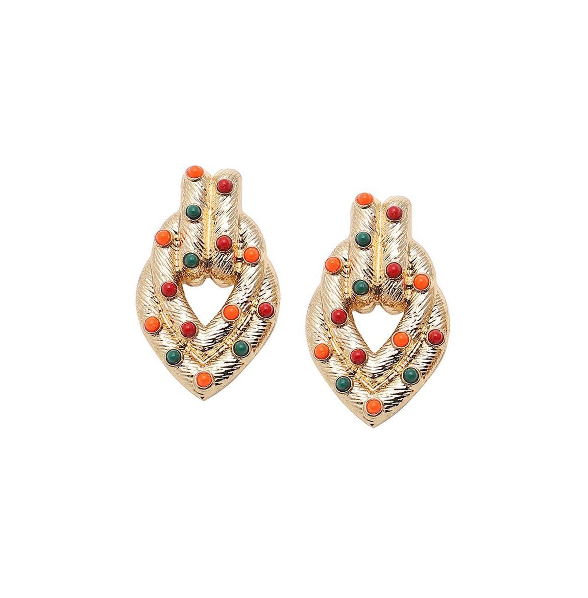 Sohi Womens Regal Drop Earrings Product Image