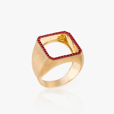 FREE ME SQUARE RING Product Image