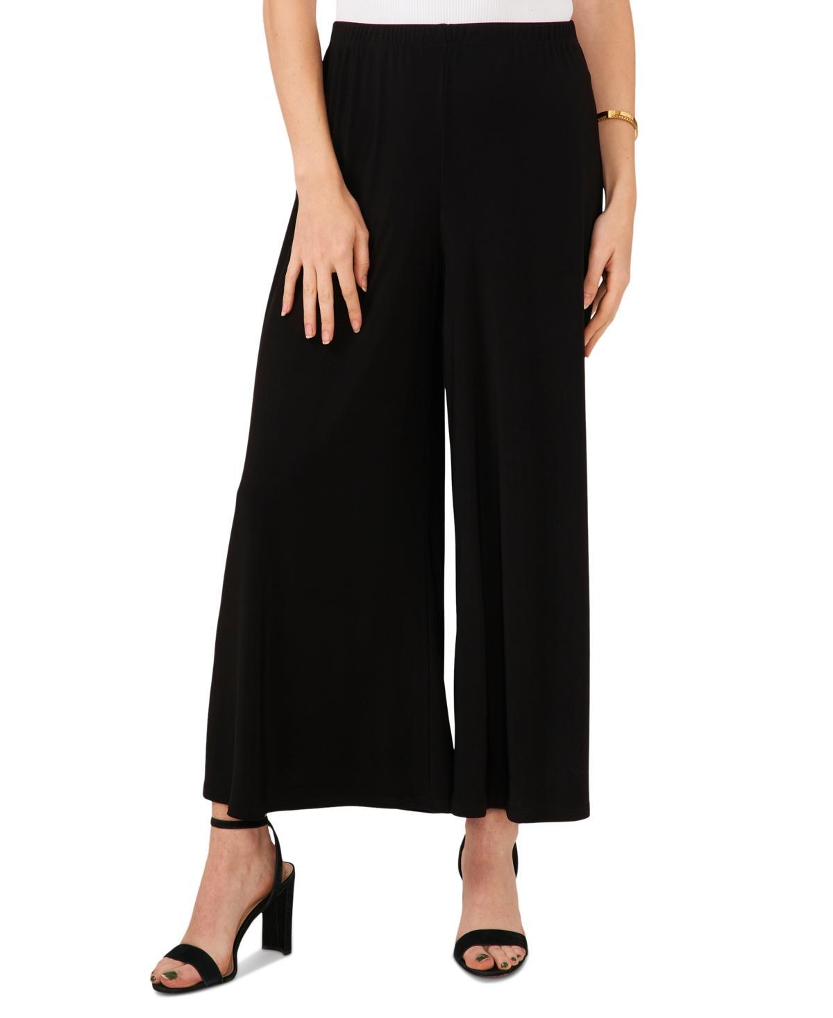 Women's Relaxed Wide-Leg Pull-On Pants Product Image