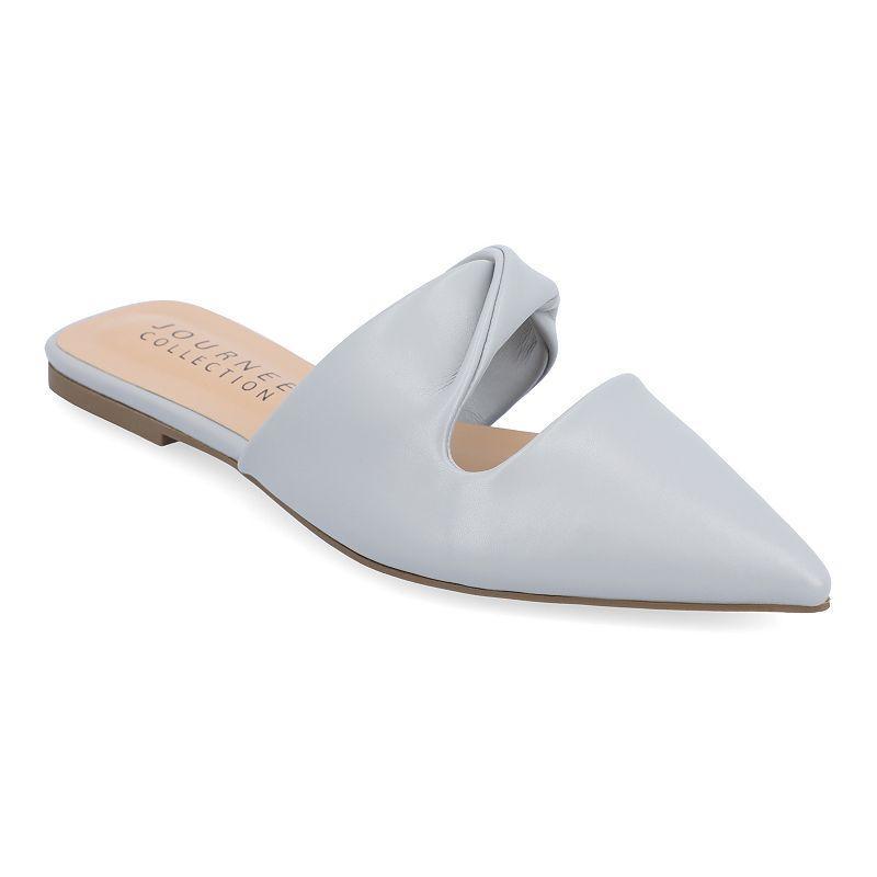 Journee Collection Womens Enniss Twist Pointed Toe Flats Product Image