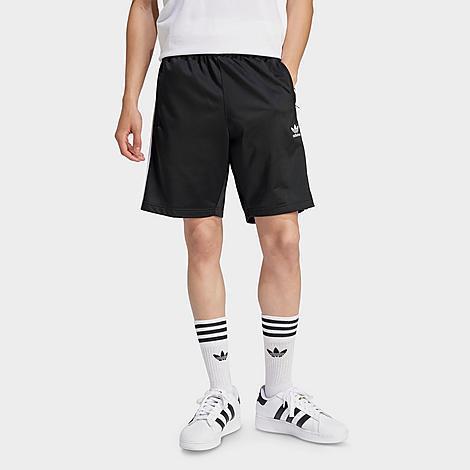 adidas Originals Mens adidas Originals adicolor Firebird Lifestyle Shorts - Mens White/Black Product Image