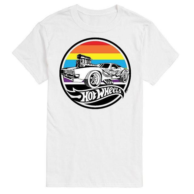 Big & Tall Hot Wheels Flame Car Ride Graphic Tee, Mens Product Image