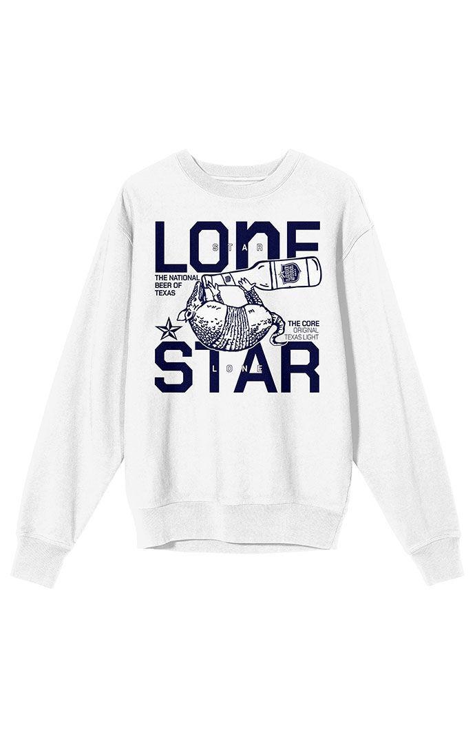 Men's Lone Star Armadillo Drink Crew Neck Sweatshirt Product Image