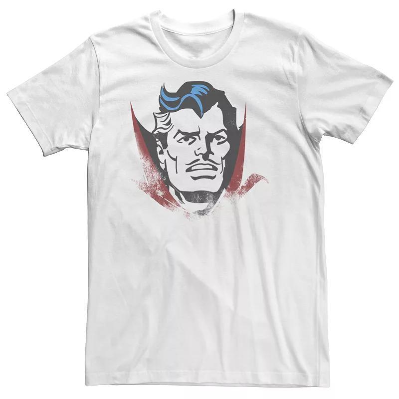 Mens Marvel Doctor Strange Classic Retro Comic Big Head Tee Product Image