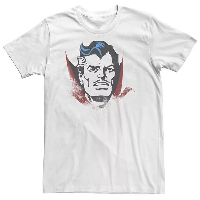 Mens Marvel Doctor Strange Classic Retro Comic Big Head Tee Product Image