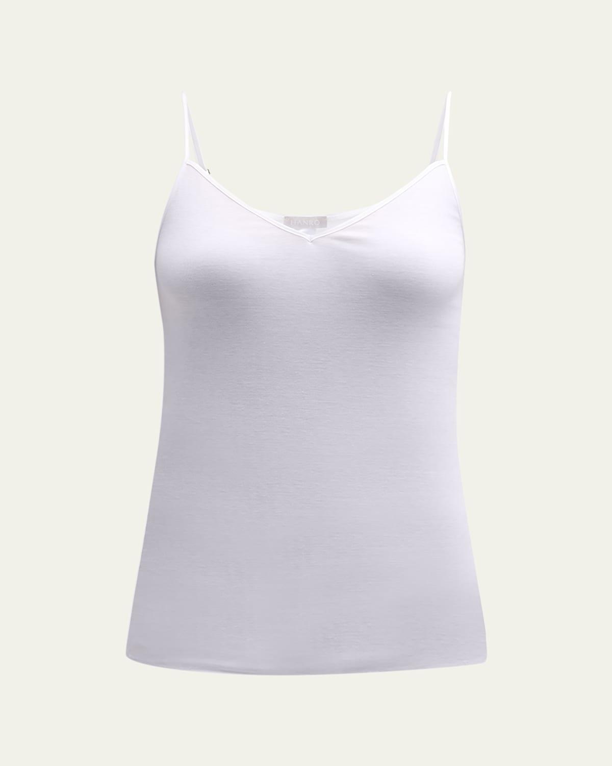 Womens Cotton Seamless V-Neck Camisole Product Image