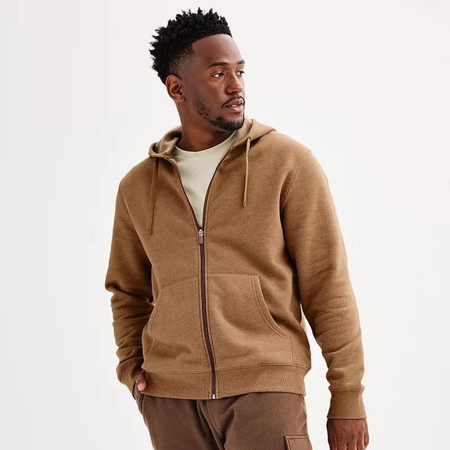 Mens Tek Gear Ultra Soft Fleece Zip Front Hoodie Product Image