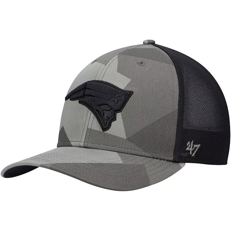 Mens Olive New England Patriots Countershade Mvp Dp Trucker Snapback Hat Product Image