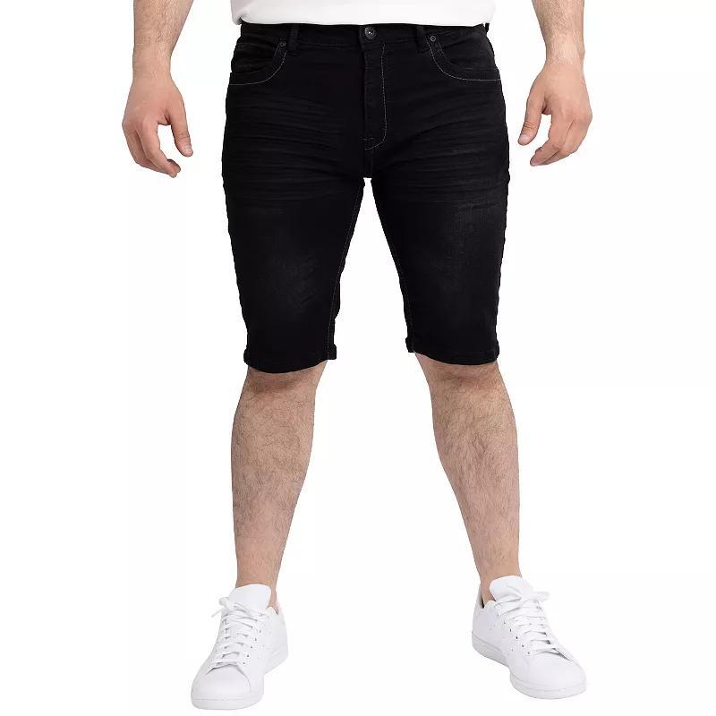 Mens Cultura Saddle Stitch Denim Shorts Product Image