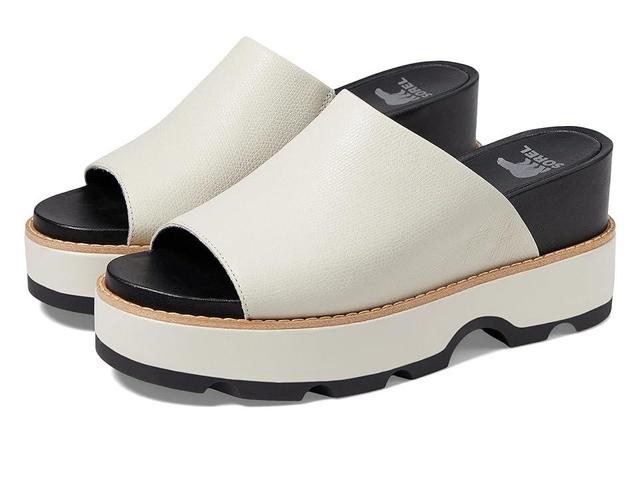 SOREL Joanie IV Slide Wedge (Chalk/Black) Women's Shoes Product Image