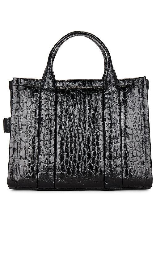 Womens The Croc-Embossed Medium Tote Product Image