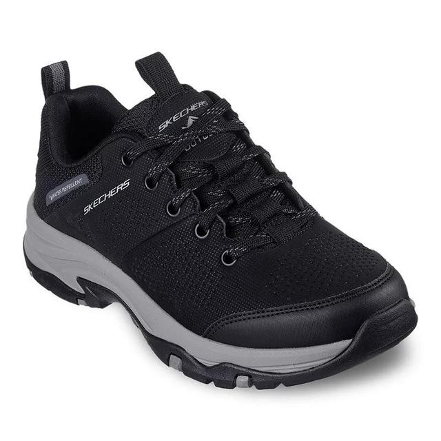 Skechers Relaxed Fit Trego Trail Destiny Womens Shoes Black Grey Product Image