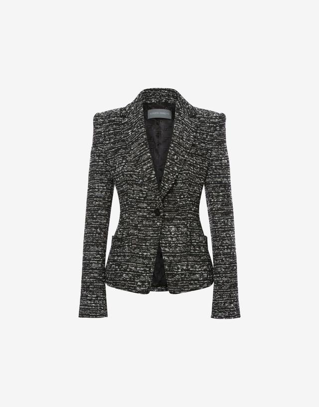 Buttoned tweed jacket Product Image