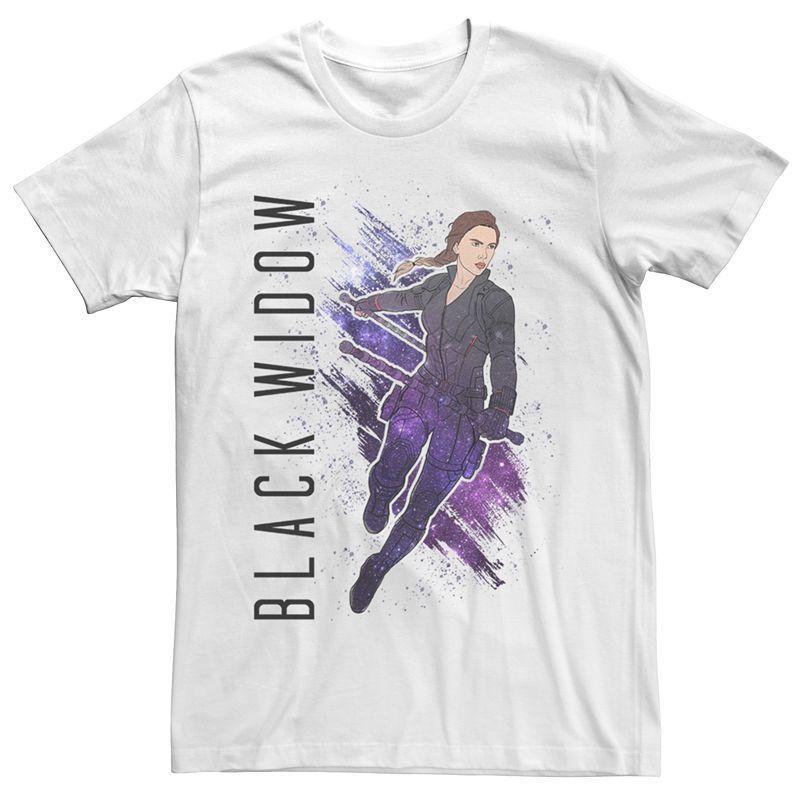 Mens Avengers Black Widow Painted Tee Product Image