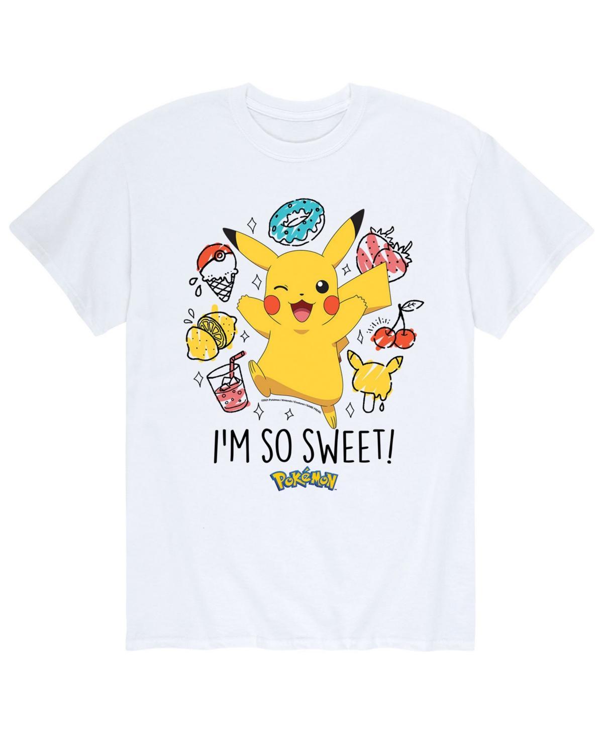 Mens Pokmon Pikachu Im So Sweet Dessert Tee Product Image