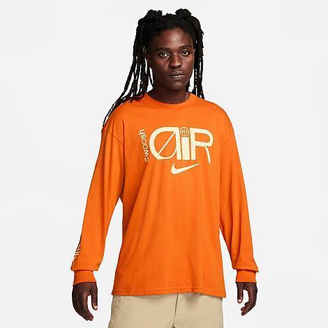 Nike Men's Max90 Long-Sleeve Basketball T-Shirt  Product Image