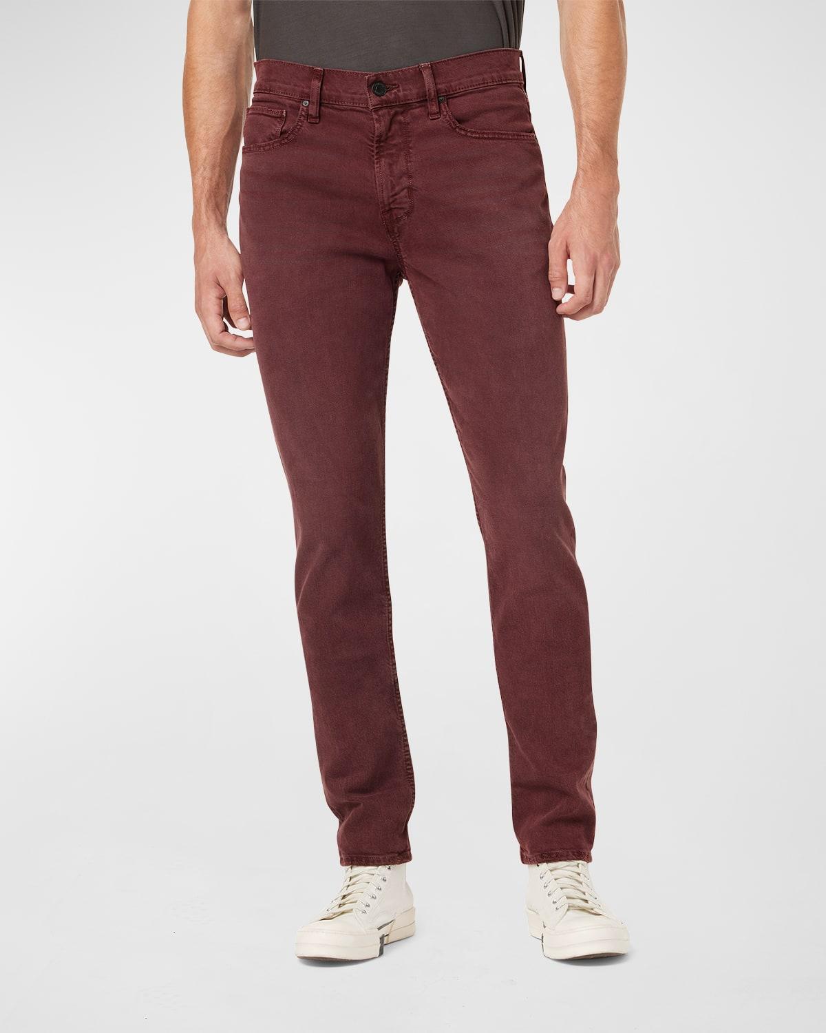 Hudson Men's AXL Solid Cotton-Stretch Denim Jeans - Size: 36 - plum Product Image