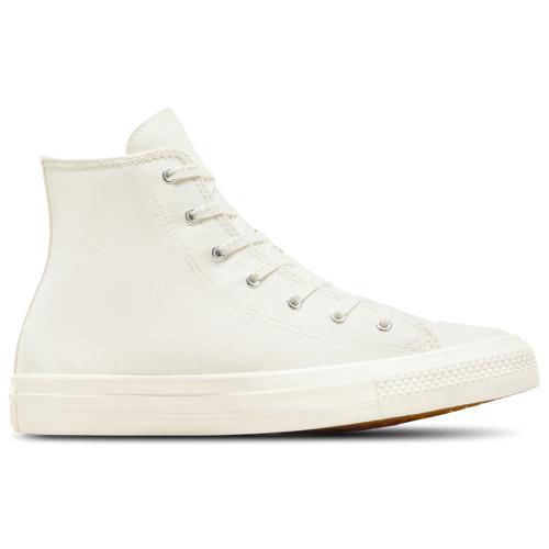 Converse Womens Converse Chuck Taylor All Star Hi - Womens Shoes White/Vintage White Product Image