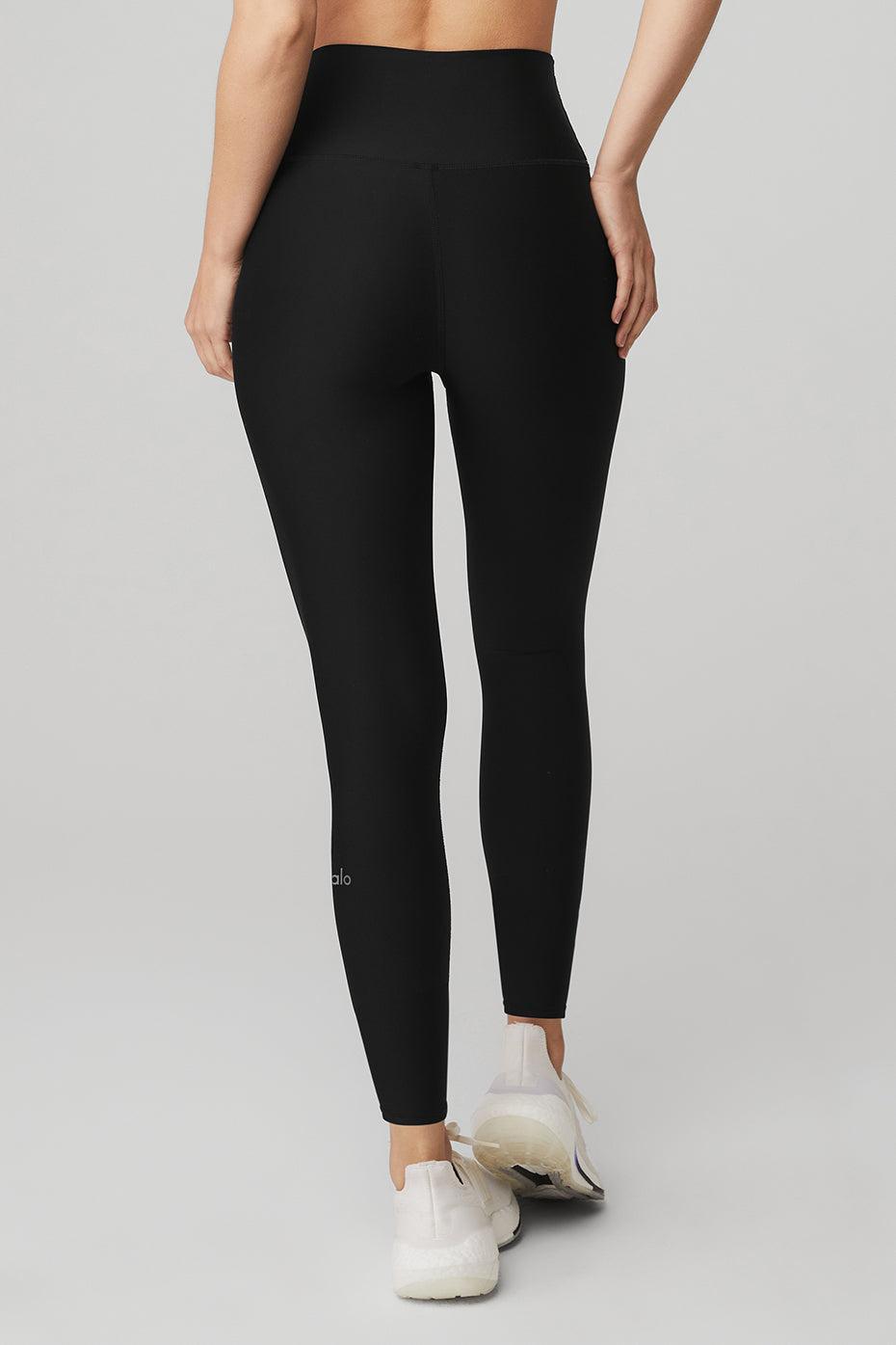 7/8 High-Waist Airlift Legging - Black Product Image