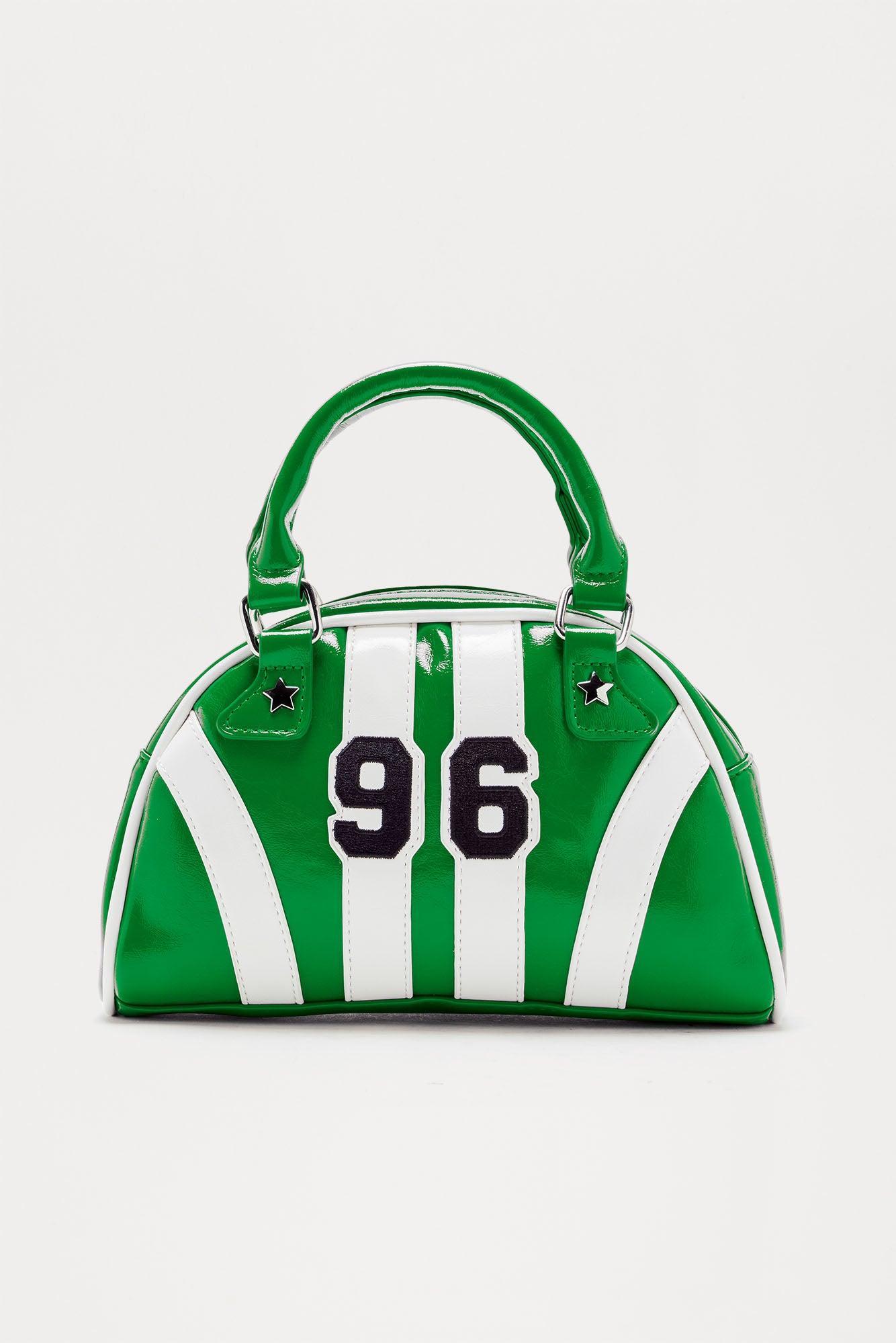 Varsity Captain Handbag - Green Product Image