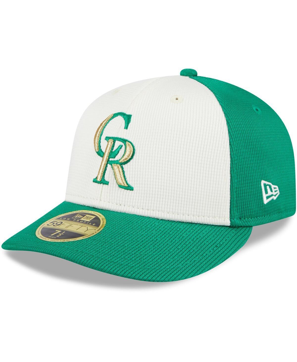 Mens New Era /Green Chicago Cubs 2024 St. Patricks Day Low Profile 59FIFTY Fitted Hat Product Image