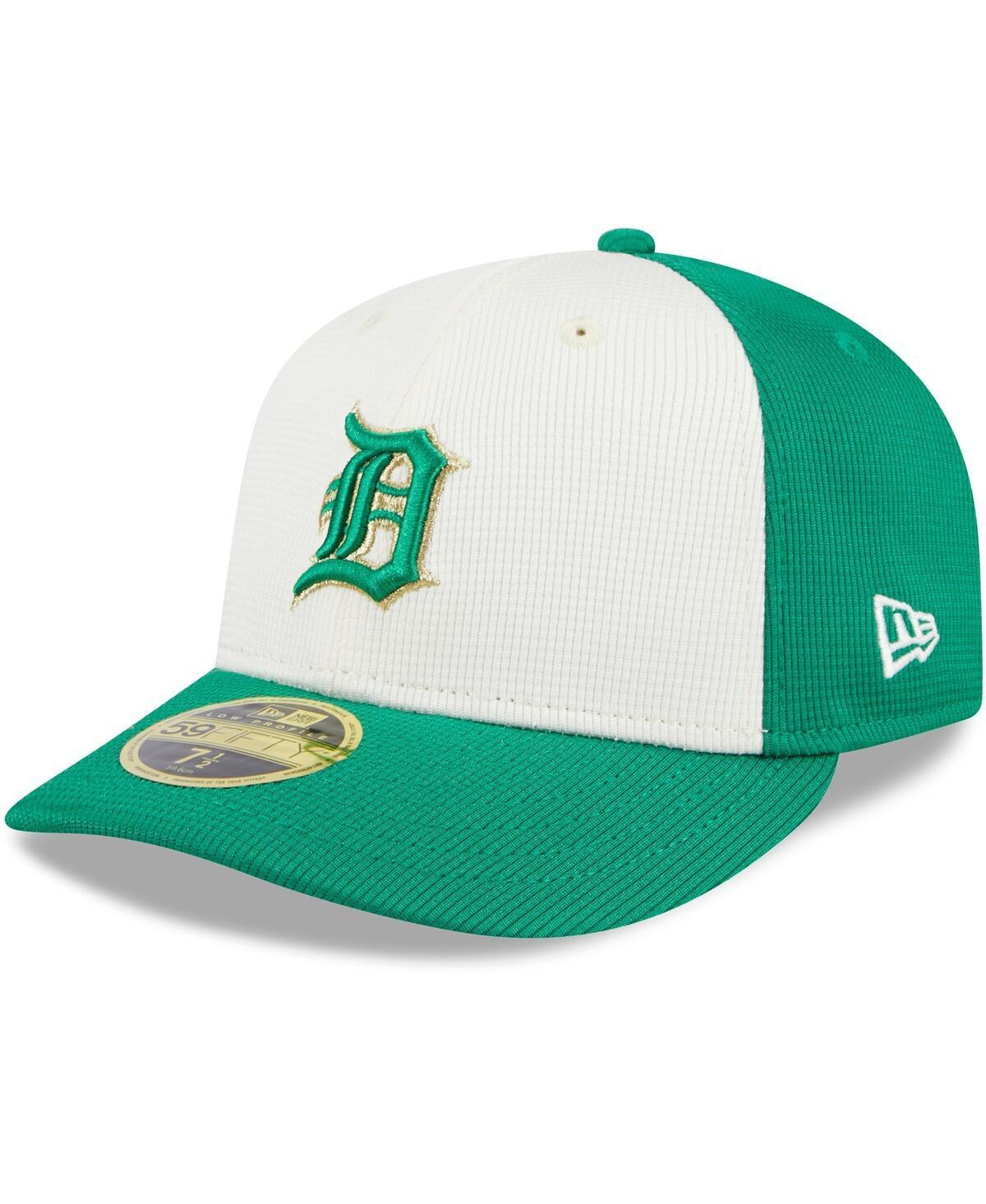 Mens New Era /Green Detroit Tigers 2024 St. Patricks Day Low Profile 59FIFTY Fitted Hat Product Image