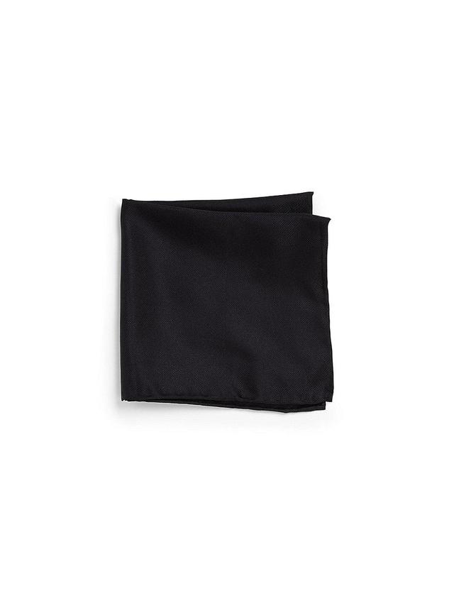 Mens COLLECTION Silk Solid Pocket Square Product Image