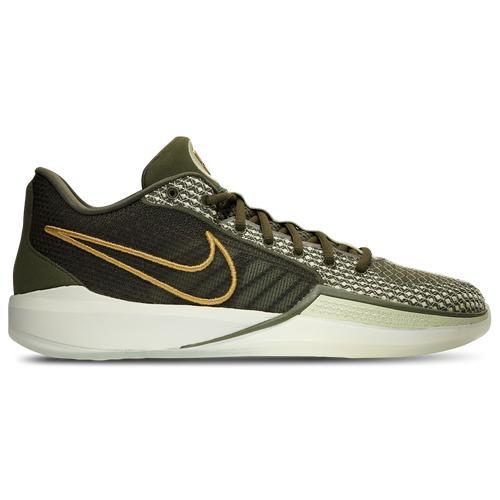 Nike Womens Sabrina Ionescu Sabrina 1 - Basketball Shoes Khaki/Gold Product Image