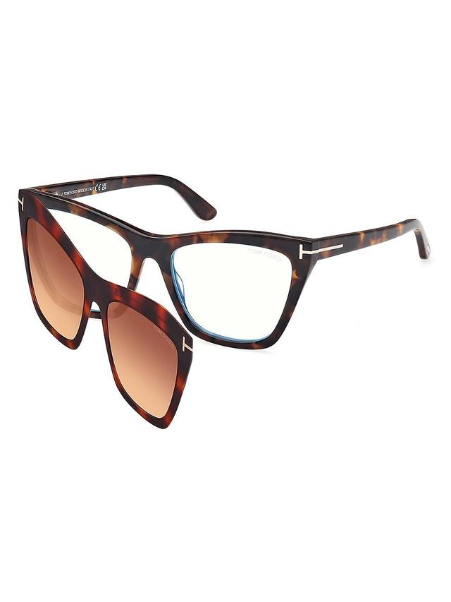 Womens 54MM Cat-Eye Sunglasses Product Image