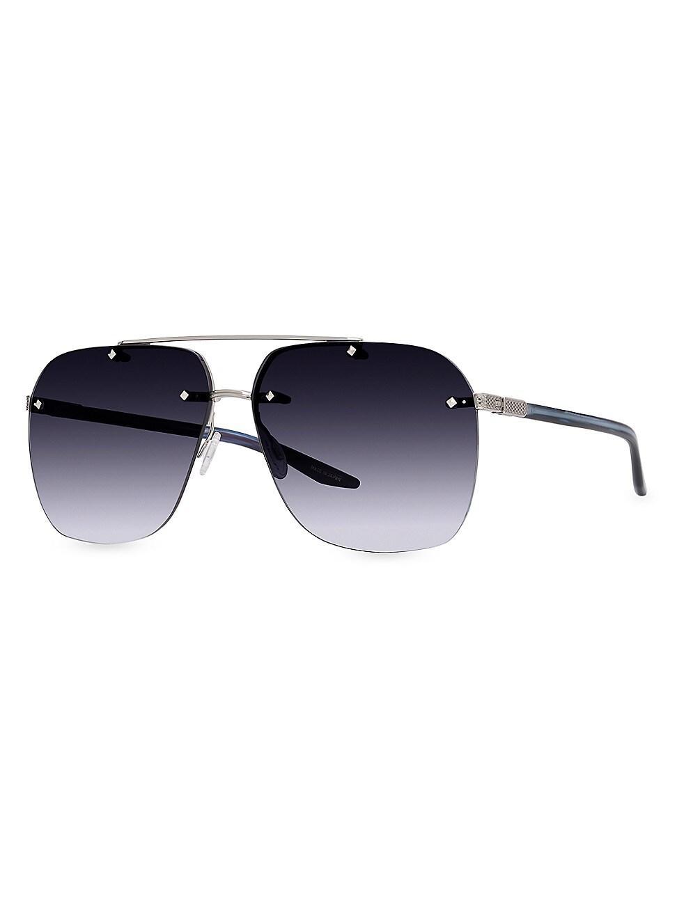 Mens Daniel 64MM Navigator Sunglasses Product Image