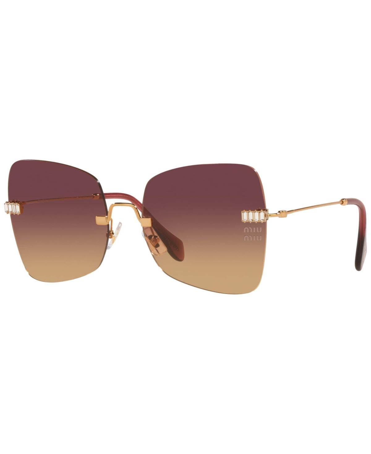 Miu Miu Embellished Butterfly Sunglasses, 59mm Product Image