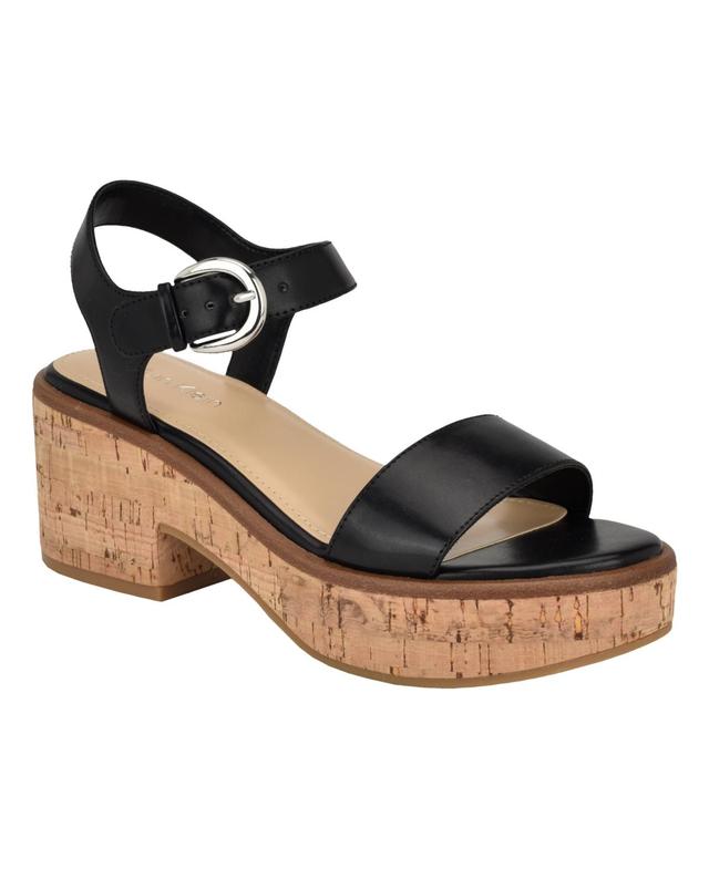 Calvin Klein Womens Isleen Wedge Sandals Product Image