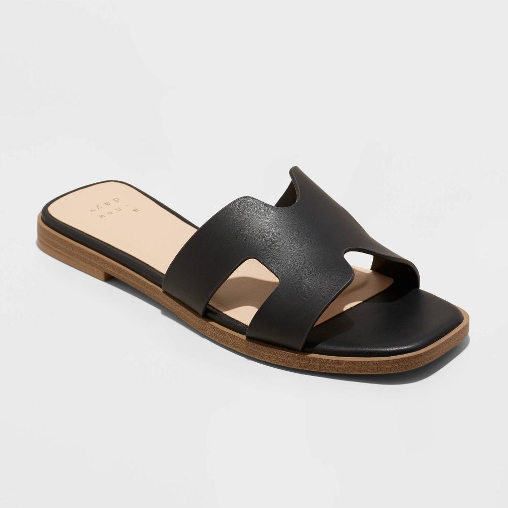 Womens Nina Flat Sandals - A New Day Product Image