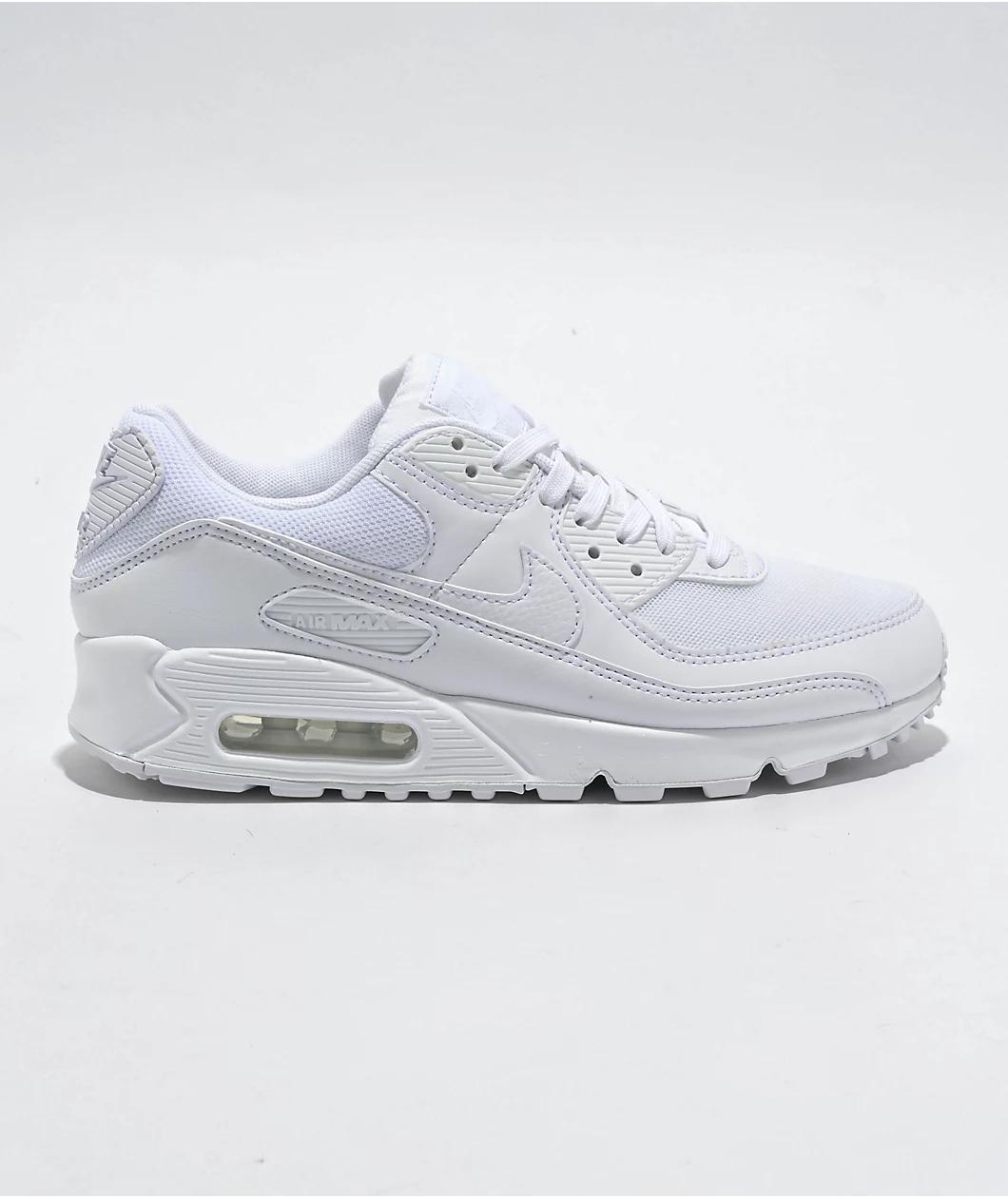 Nike Air Max 90 White Shoes Product Image