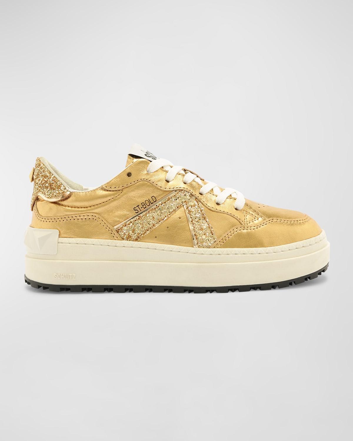 Schutz St Bold Leather Sneakers product image