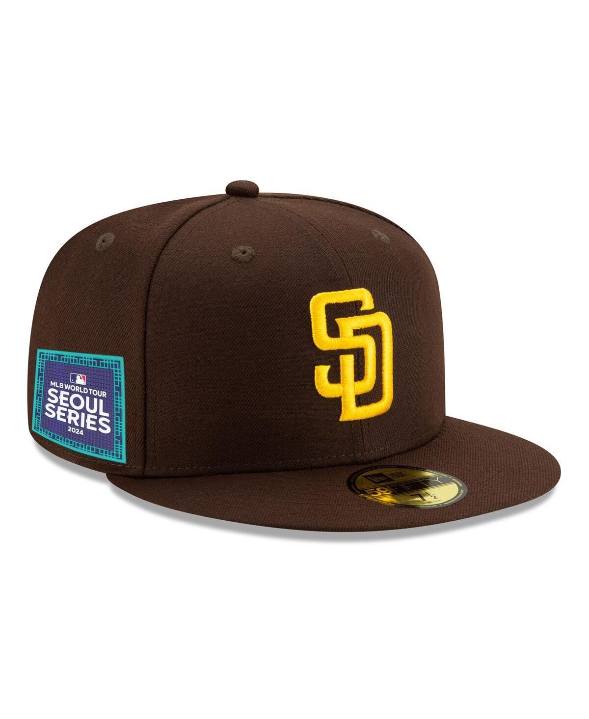 Mens New Era Brown San Diego Padres 2024 Mlb World Tour Seoul Series 59FIFTY Fitted Hat Product Image