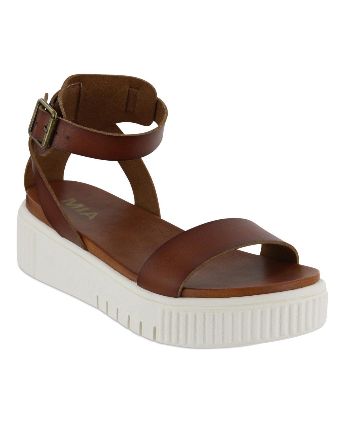 MIA Lunna Platform Ankle Strap Sandal Product Image