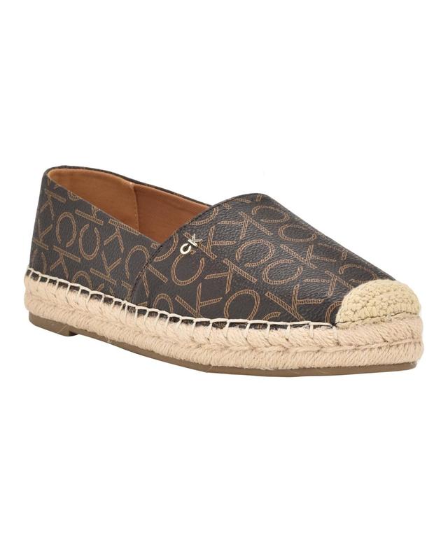 Calvin Klein Womens Popular Casual Espadrille Slip-On Flats Product Image