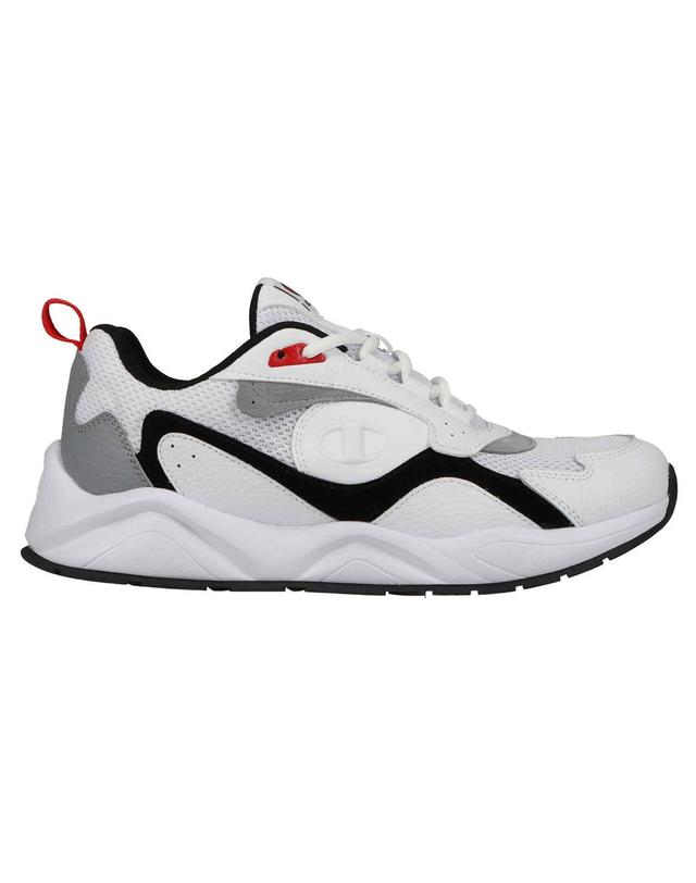 Champion Mens 9318 Vale Shoes White/Black/Grey 8.5 Product Image