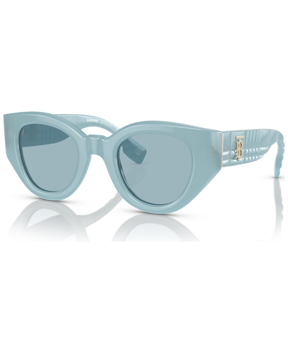 BURBERRY Woman Sunglass Be4390 Meadow In Blue Product Image