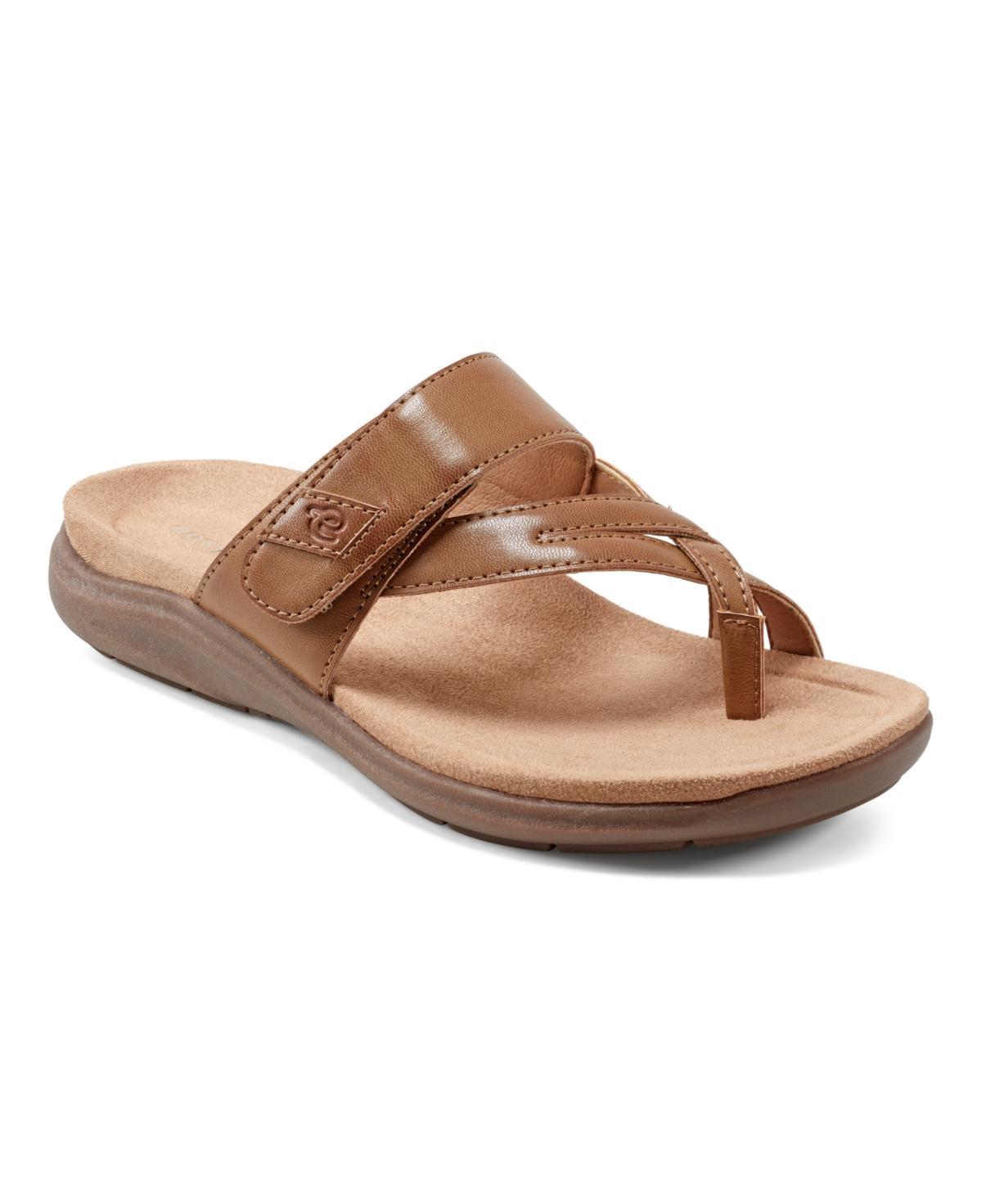 Easy Spirit Womens Wilamena Open Toe Casual Flat Sandals Product Image