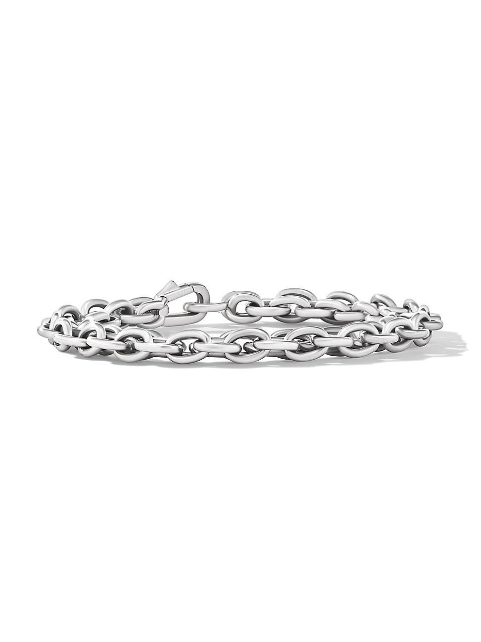 Mens Shipwreck Chain Bracelet in Sterling Silver Product Image