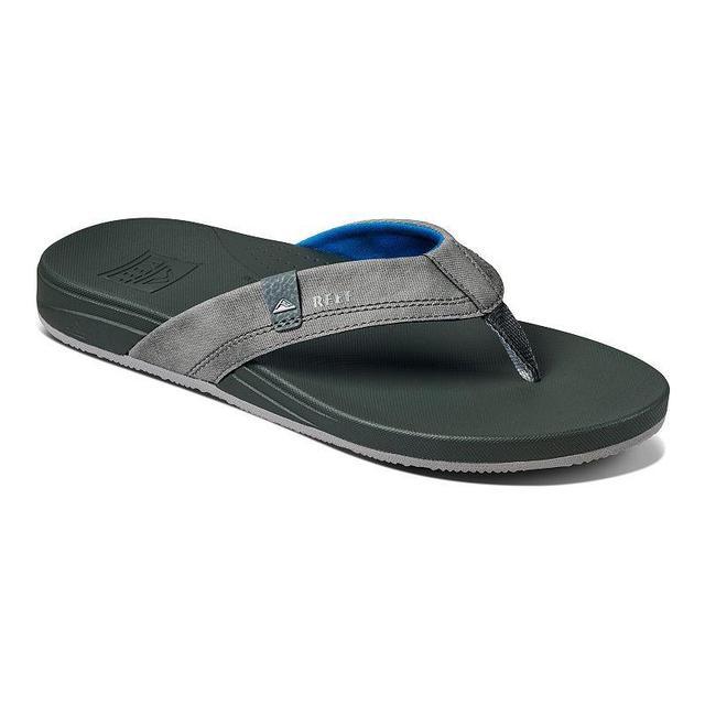 Reef Cushion Spring (Grey/Blue) Men's Shoes Product Image