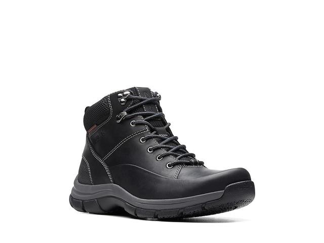 Clarks Walpath Mid Leather) Men's Boots Product Image