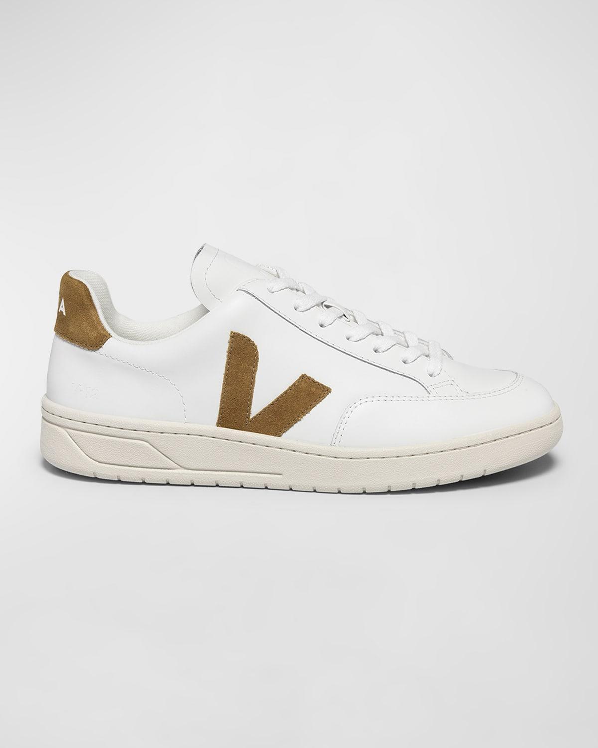 VEJA V-12 (Extra White/Camel) Women's Shoes Product Image