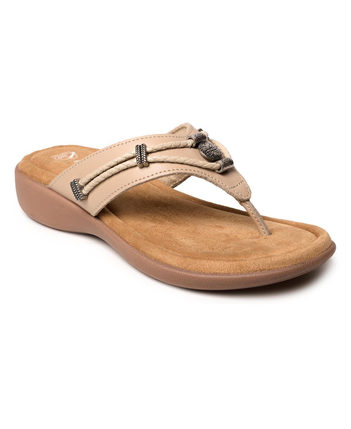 Minnetonka Womens Silverthorne 360 Thong Sandals Product Image