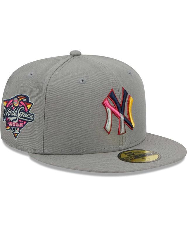 Mens New Era Gray New York Yankees Color Pack 59FIFTY Fitted Hat Product Image